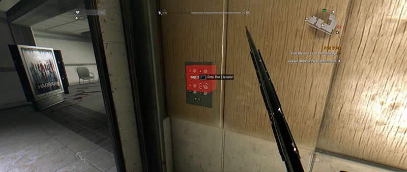 Иногда есть небольшой баг у кнопки в лифте, но не переживайте это только визуальный баг.