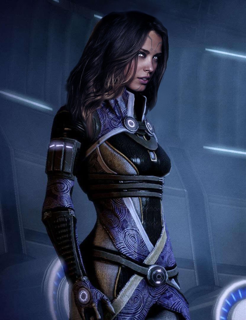 Mass Effect 3 - как выглядит Тали Зора без маски